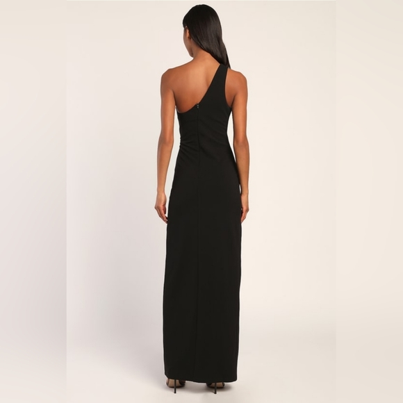 One shoulder formal dress - Picture 2 of 2